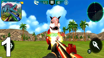 Real Dinosaur Hunter Android Gameplay - Part 1