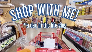 ASMR | Come walk and Shop with me at Trader Joes, Safeway and a Chinese Bakery | NO TALKING Vlog