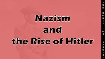 Nazism and the Rise of Hitler Mind Map | CBSE: Class 9, History, Ch 3 Mind Map #fhlmindmaps