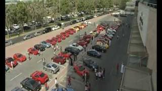 100 Ferraris parade from Dubai to Abu Dhabi