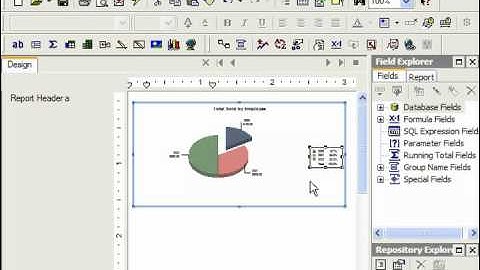 Crystal Reports Tutorial Editing Charts Business Objects Training Lesson 12.2