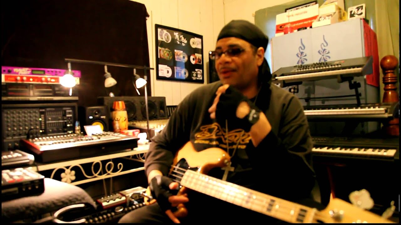mozell dixon in the studio