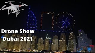 Drone Light Show Dubai 2021 | Vlog 1 Dubai | Visit Dubai 2020-2021 | #UAE | دبي | Rahul Goyal Resimi