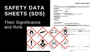 Safety Data Sheet Training: A Crash Course On Chemical Safety Data Sheets (SDS)