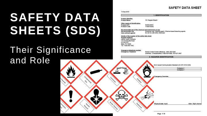 Safety Data Sheet Training: A Crash Course On Chemical Safety Data Sheets (SDS)