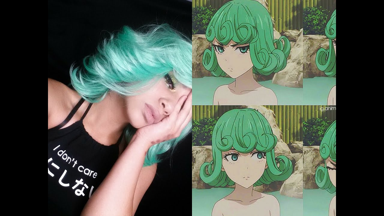 Tatsumaki cosplay getting by saitama