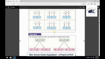 Rotary Club of Ambattur Class 2nd Maths Numbers Part 18 Find the Values