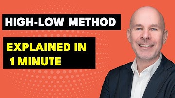 High-Low Method Explained in 1 Minute | ACCA PM | How to Use the High-Low Method
