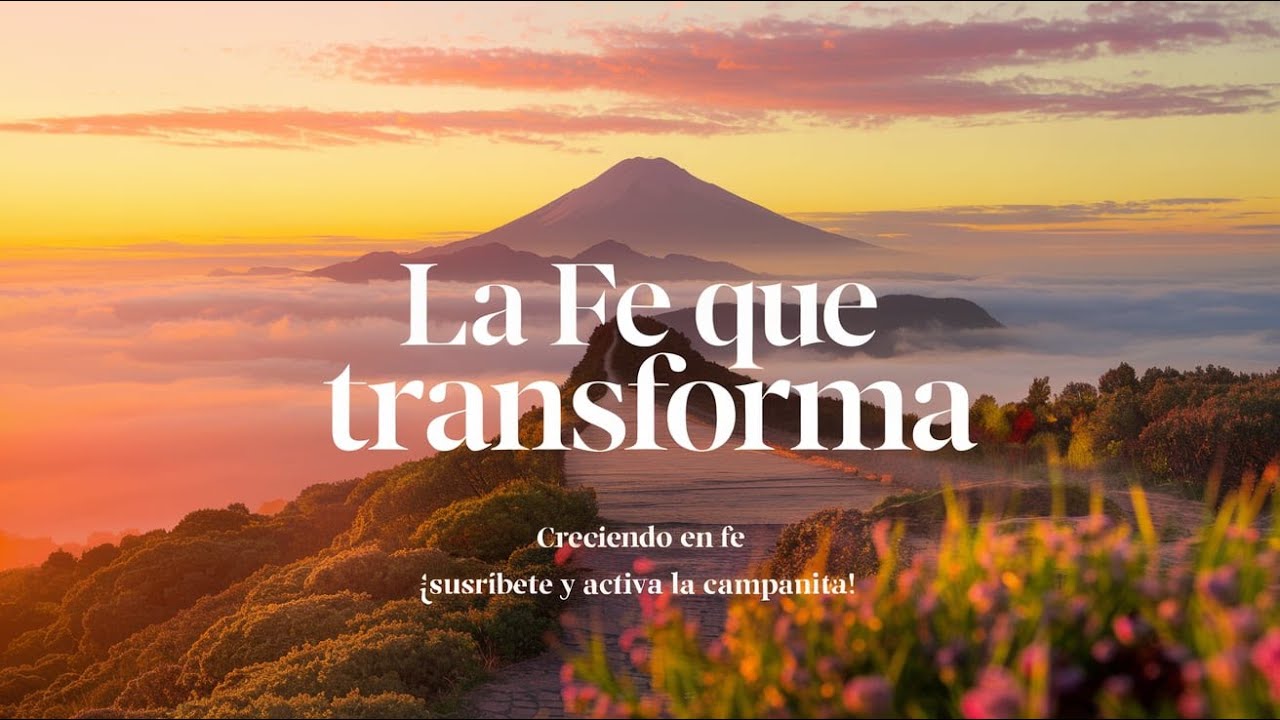 Tu Fe en Dios Tiene el Poder de Transformar Todo en Tu Vida Motivación ...