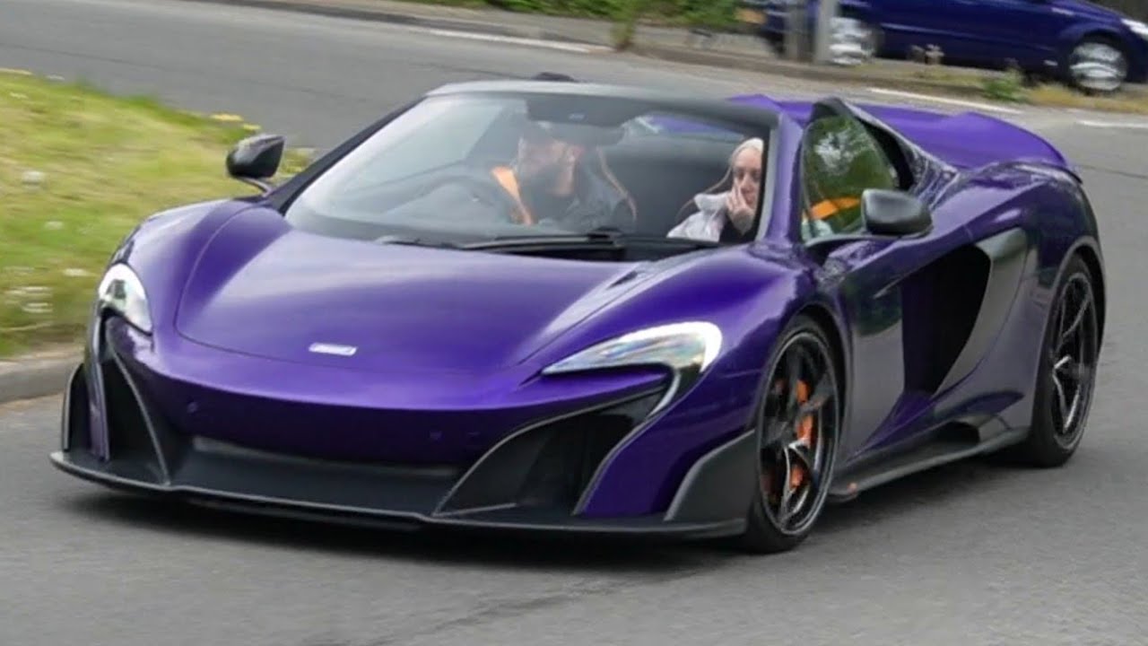 Supercars in Alderley edge (Ferrari 458 speciale×2/Mclaren 675lt/Ferrari 812/Dodge viper/Nissan gtr)