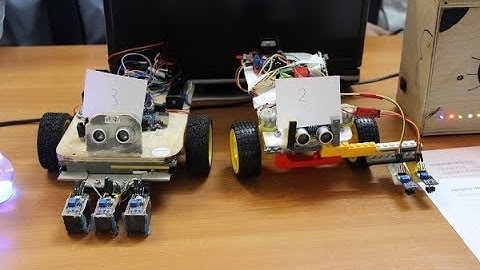 Робо-машинка на Arduino, которая ездит по линии.