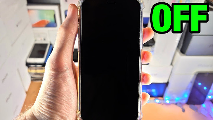 How to restart an iphone without touching the screen