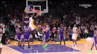 03 17 2013 Kings vs Lakers Team Highlights