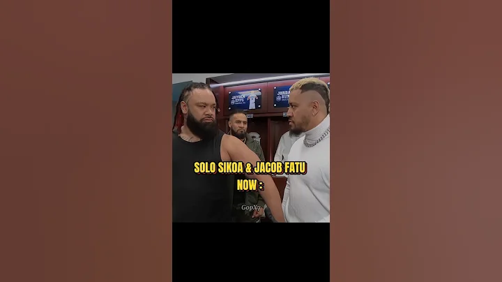 Solo Sikoa & Jacob Fatu Then vs Now 😯 Edit