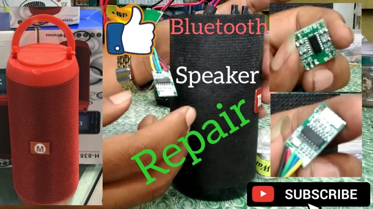 Bluetooth Speaker Repairat home YouTube
