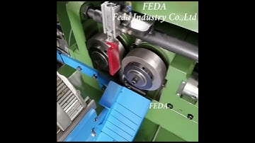 FD-3T fully automatic thread rolling machine used for making external thread on metal parts #machine