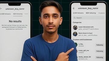 Instagram Followers Or Following Unhide Kaise Kare || Instagram Followers Hide Kaise Kare
