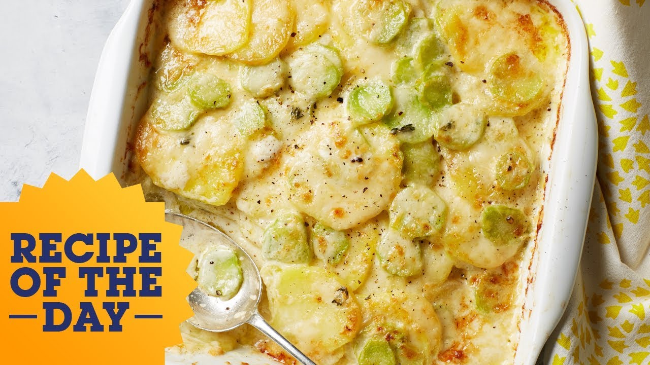 Recipe of the Day: Creamy Broccoli Stem Gratin | Food Network