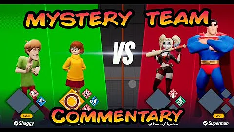 Shaggy & Velma VS Harley & Superman/Jake With Comm...