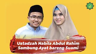 Ustadzah Nabila Abdul Rahim Sambung Ayat bareng Suami di Masjid AnNabawi, Banjar Wijaya Tangerang