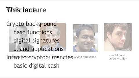 Bitcoin and Cryptocurrency Technologies 0 0 Introduction to Crypto and Cryptocurrencies