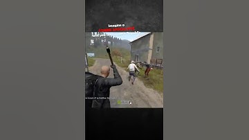 DayZ -  Random Moments #6 - Hit my friend with an ax! #shorts