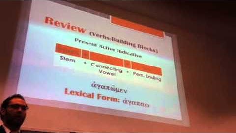 Greek verb review