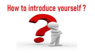 ازاي أتكلم عن نفسي في جمل سهله وبسيطه بالانجليزي :how to introduce yourself