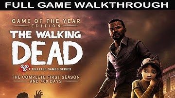 The Walking Dead Season 1 Full Game Walkthrough - No Commentary (Telltale Games)