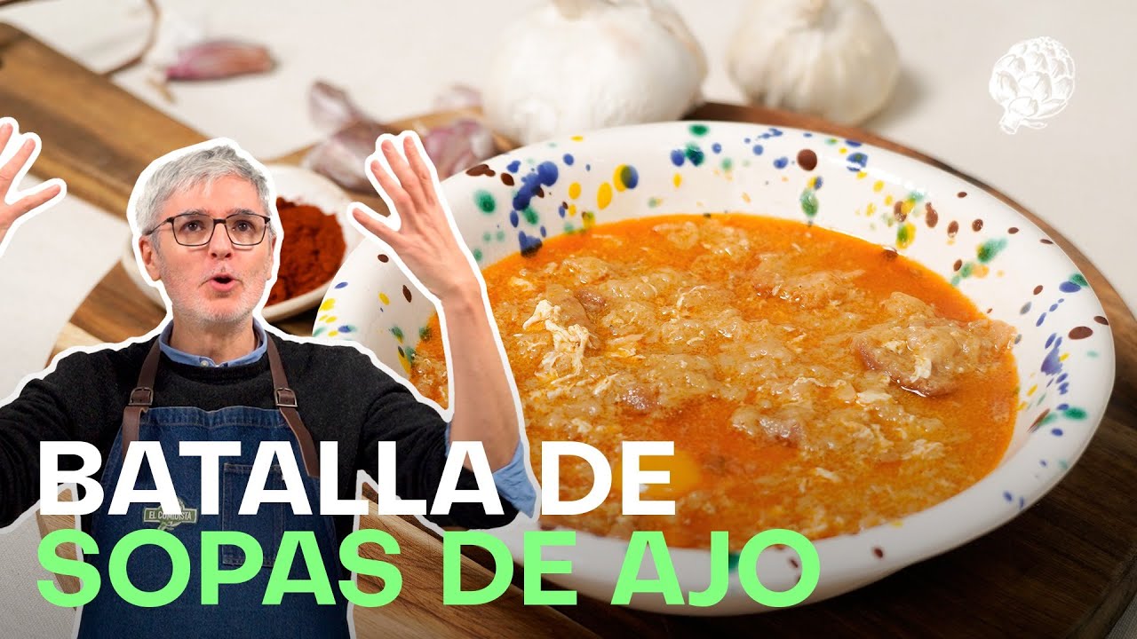 Sopa de ajo: la batalla de recetas de Jose Andrés, Arguiñano y Berasategui | EL COMIDISTA