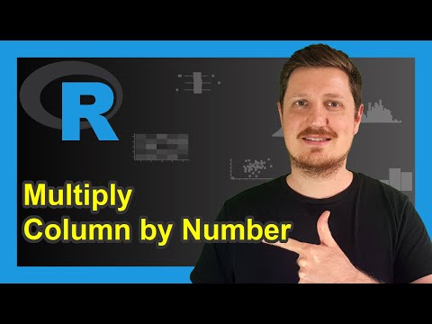 Multiply Column of Data Frame by Number in R (Example) | New Variable & Value | $ and * Operators
