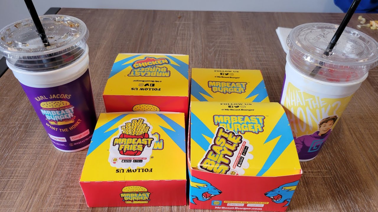 MrBeast Burger Dubuque, Iowa MrBeast MrBeastBurger BurgerReview 