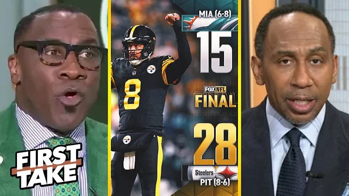 FIRST TAKE | Steelers are the playoff team! - Shannon praises Rodgers & D after beat Dolphins 28-15