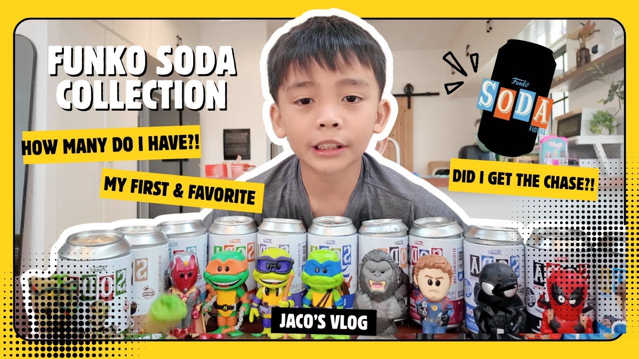 FUNKO SODA COLLECTION 😱 My First, My Favorite & Did I Score the CHASE?! | Jaco's Vlog
