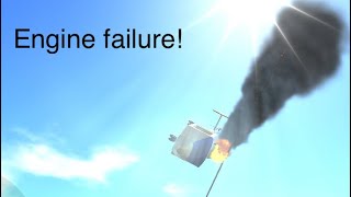 New helicopter has an engine failure! (SimplePlanes)