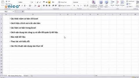 01 Bài 1 Giới thiệu tổng quan về Excel 2010