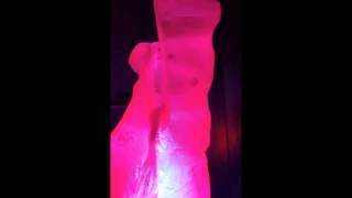 Cancer Awareness Ice sculpture
