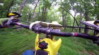 RM85 TRAIL BLAZING!!! ( I LOOPED!!! )