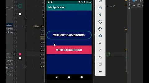 Create a Border Button Without Background || *Easy Android Studio tricks* |*Everything Easy*|
