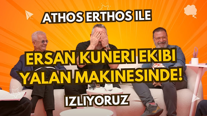 "ERŞAN KUNERİ EKİBİ YALAN MAKİNESİNDE!" izliyoruz