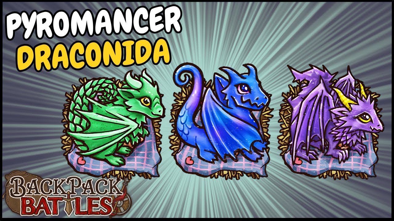 ¡La BUILD de DRAGONES de PYROMANCER DEFINITIVA!🐉| Backpack Battles | Gameplay Español