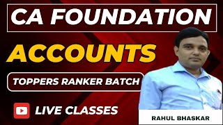 CA FOUNDATION / ACCOUNTS / DEPRECIATION / CLASS -4