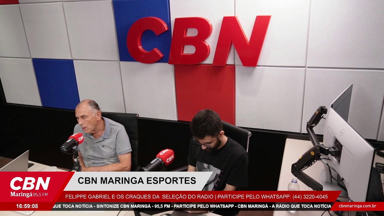 AO VIVO | CBN Maringá Esportes (25/02) #NOARNACBN
