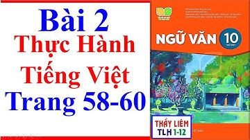 Ngữ Văn 10 Bài 2 | Thực Hành Tiếng Việt | Trang 58 - 60 | Kết Nối Tri Thức