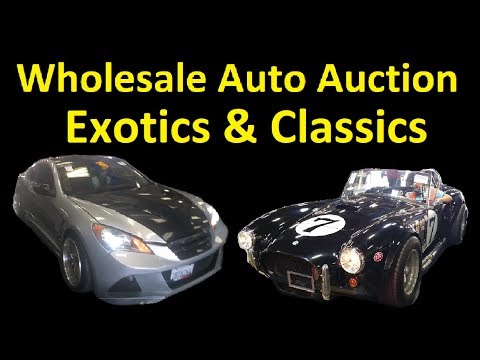 AUTO AUCTION SKYLINE COBRA AMG EXOTIC CLASSIC SALE