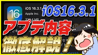 A thorough explanation of the iOS 16.3.1 update and new features