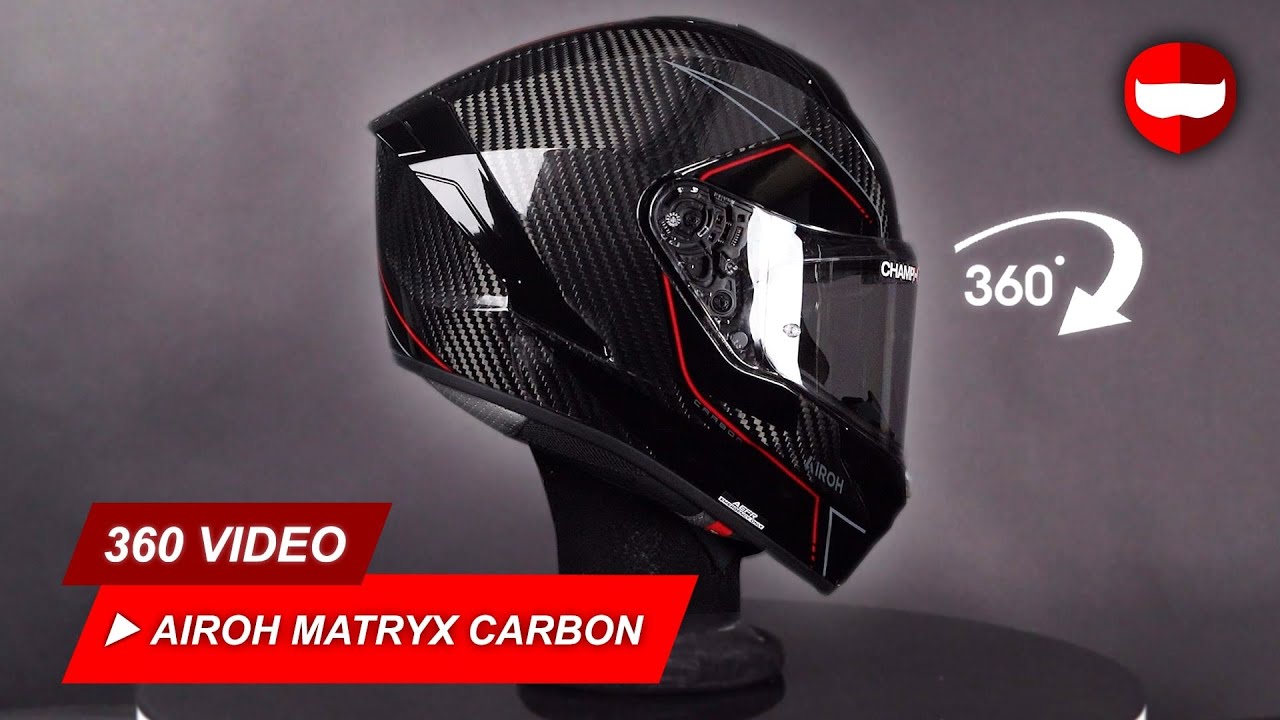 Airoh Matryx Carbon Stylish Gloss — Витрина