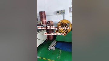 Metal Etching Process Manufacturer#metaletching #etching #Chemicaletchingprocess #etchingprocess