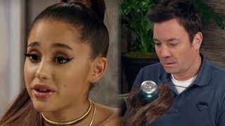 Ariana Grande Uses Her Ponytail as a Super Power in HILARIOUS Fallon Skit