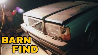 We Rescue an old Volvo 740 Sitting for 10 Years in Storage!